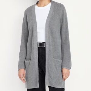 Old Navy Longline Open-Front Sweater